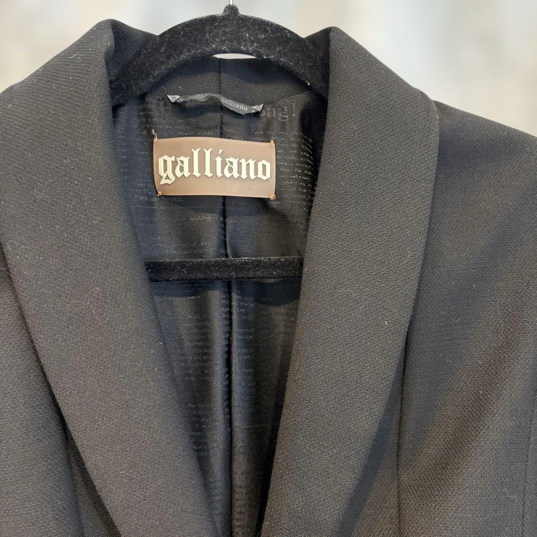 美品・John Galliano ジャケット ブラック フォーマル