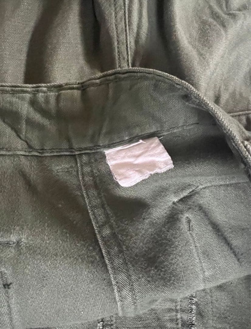 usarmy ベイカーパンツ 60s 実物　ボタンフライ