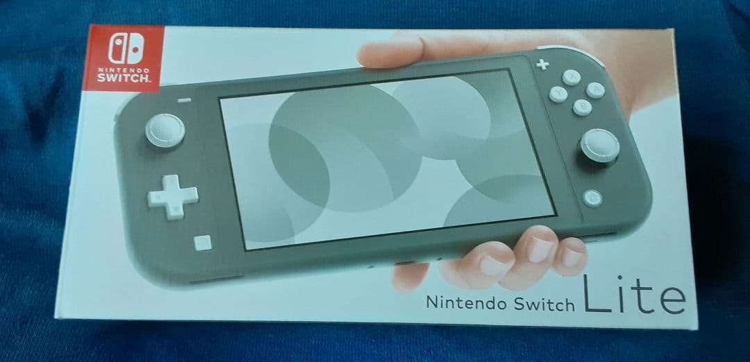 Switch Lite　新品未使用　グレー　クリアケース付