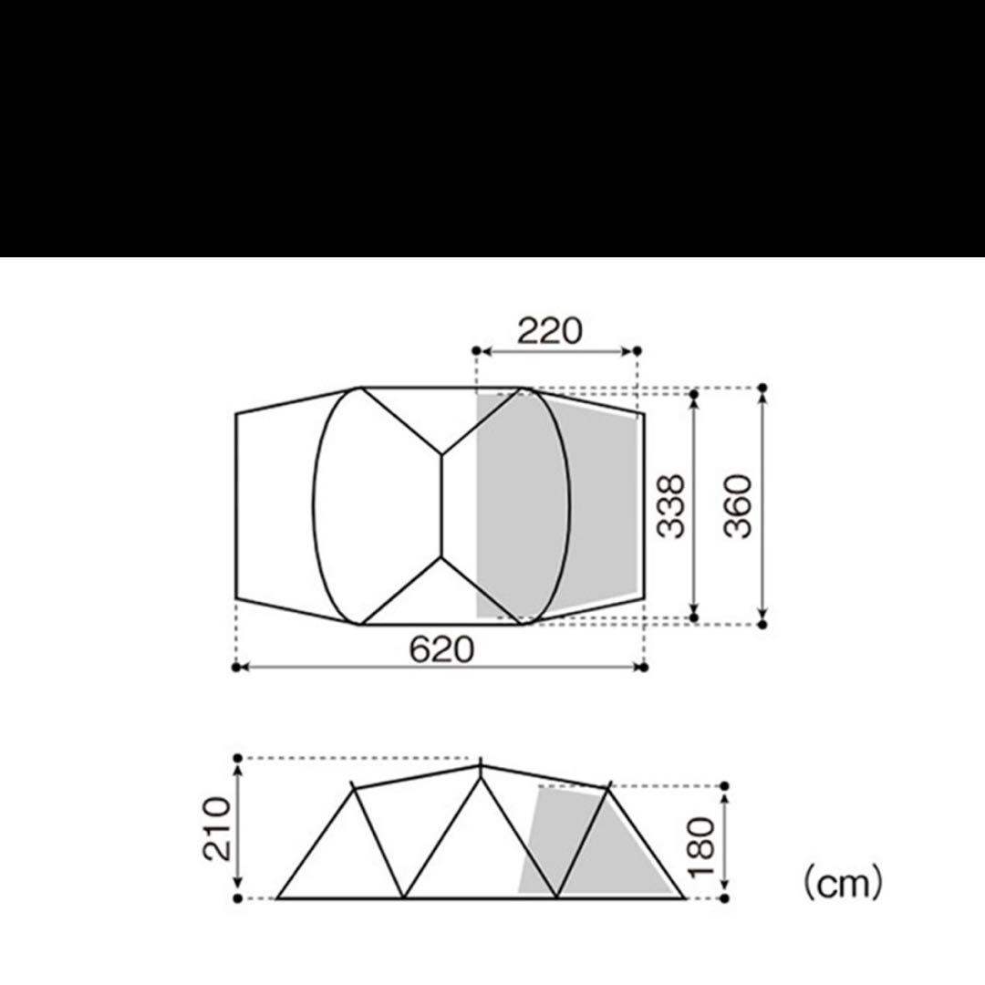 新品　スノーピーク　ランドネストシェルター