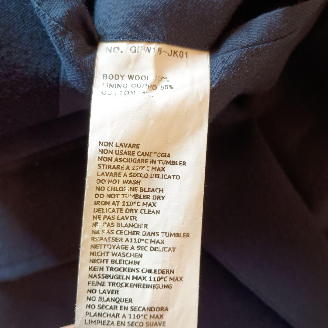 Graphpaper ネイビー ウールテーラードジャケット