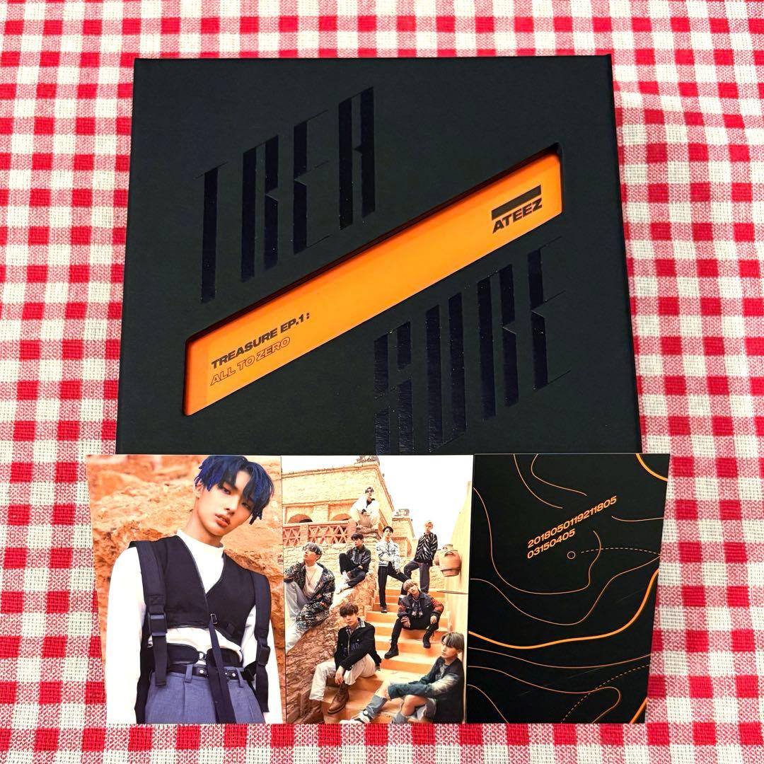 ateez アチズ TREASURE EP.1 All To Zero ミンギ