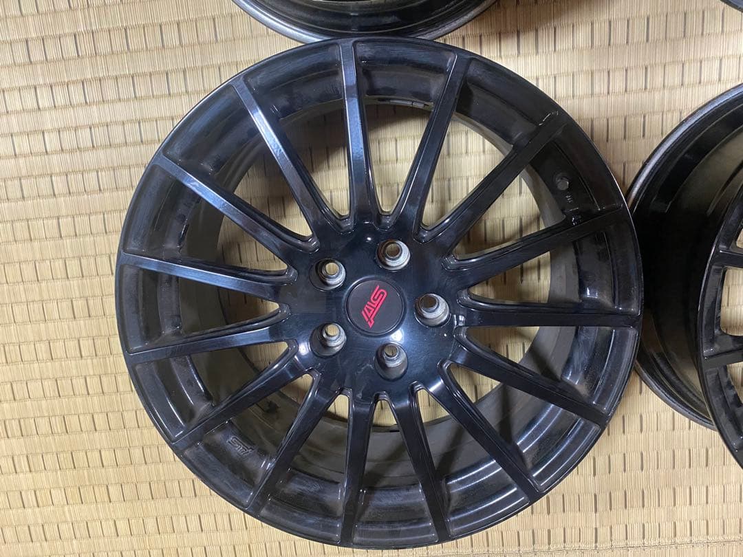 やぶさん専用　wrx sti vab前期 18インチ ブラックスポークホイール