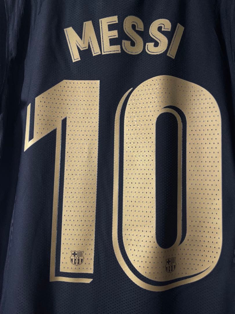 【正規品】メッシ　バルセロナ　20/21 アウェイオーセンティック