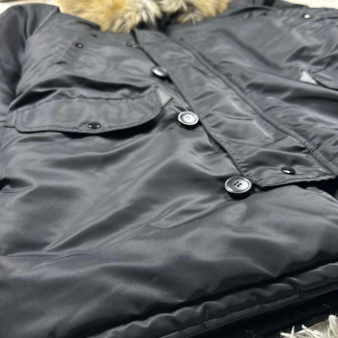 未使用級　希少サイズ　3L アルファインダストリーズ　N-3B 黒　ブラック