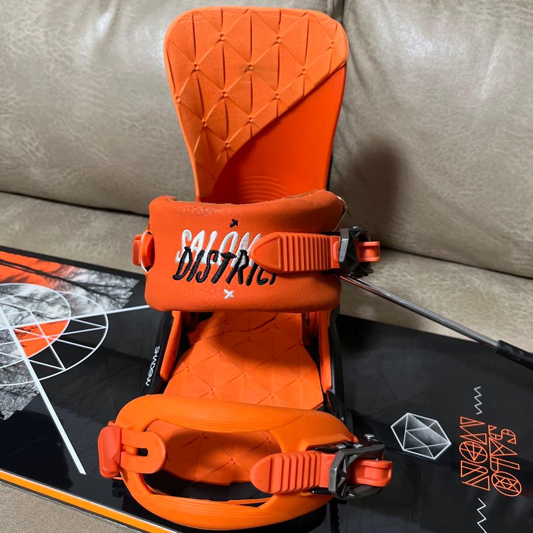 SALOMON SIGHT 156 × SALOMON DISTRICT M