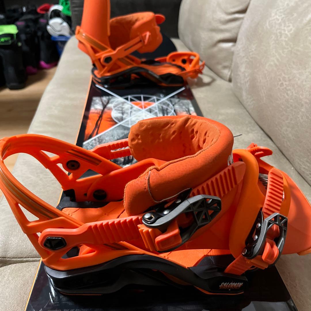 SALOMON SIGHT 156 × SALOMON DISTRICT M