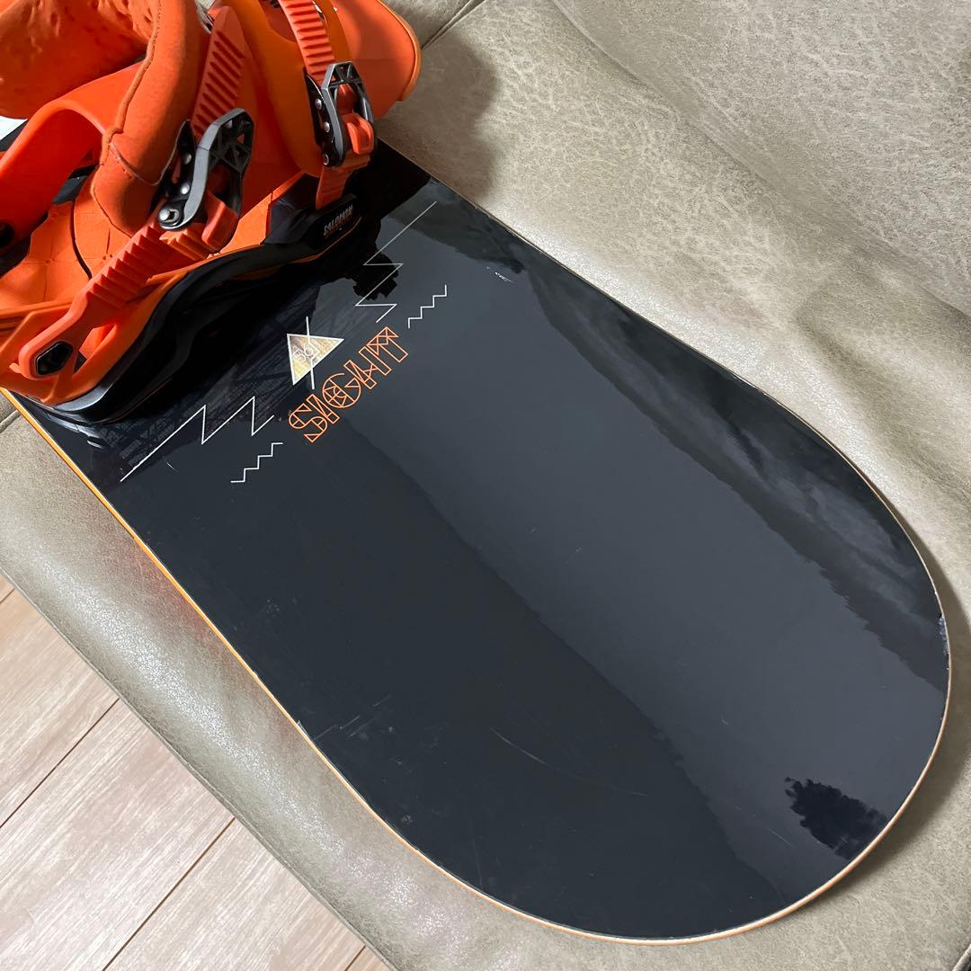 SALOMON SIGHT 156 × SALOMON DISTRICT M