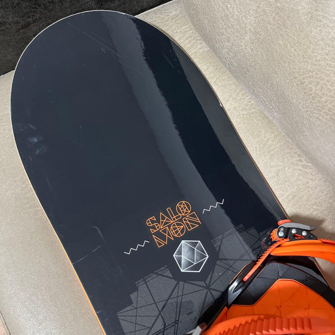 SALOMON SIGHT 156 × SALOMON DISTRICT M