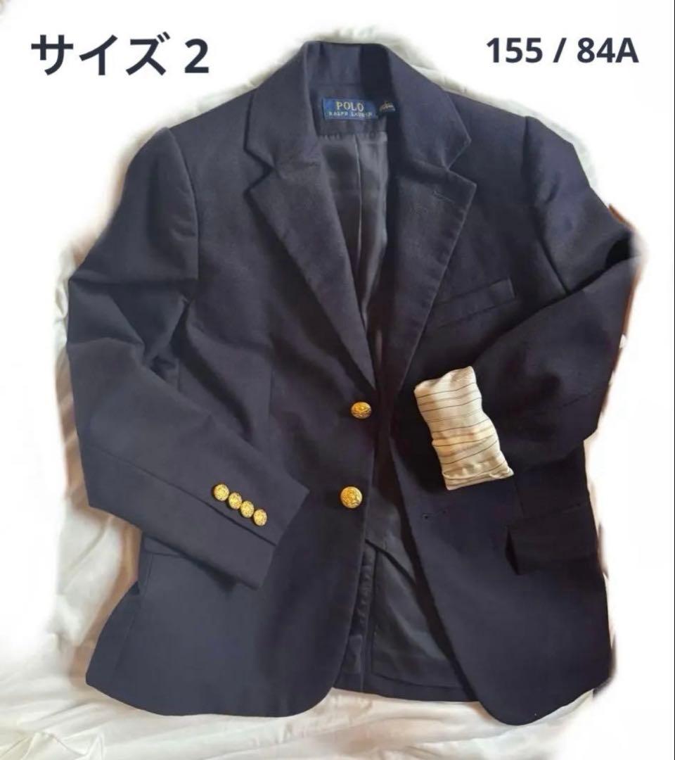 POLO ポロラルフローレン ネイビー ジャケット S 紺