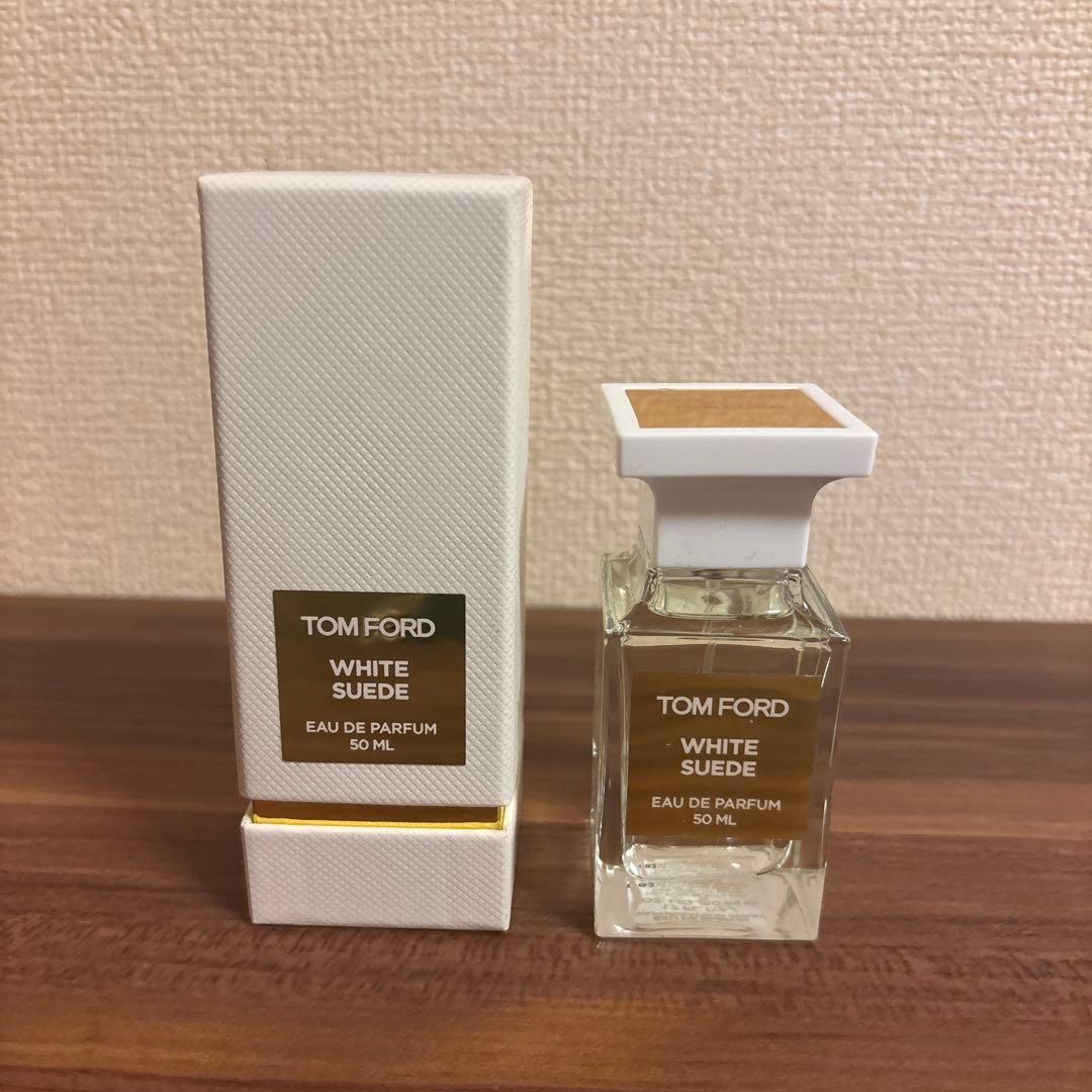 TOM FORD WHITE SUEDE トムフォード