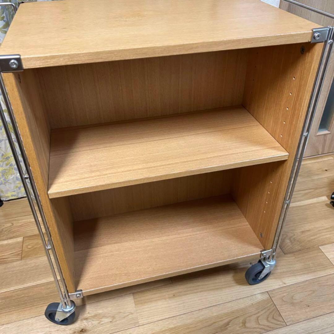 お値下げ中‼️【廃盤品】無印良品　ユニットシェルフ　キッチンワゴンなどに