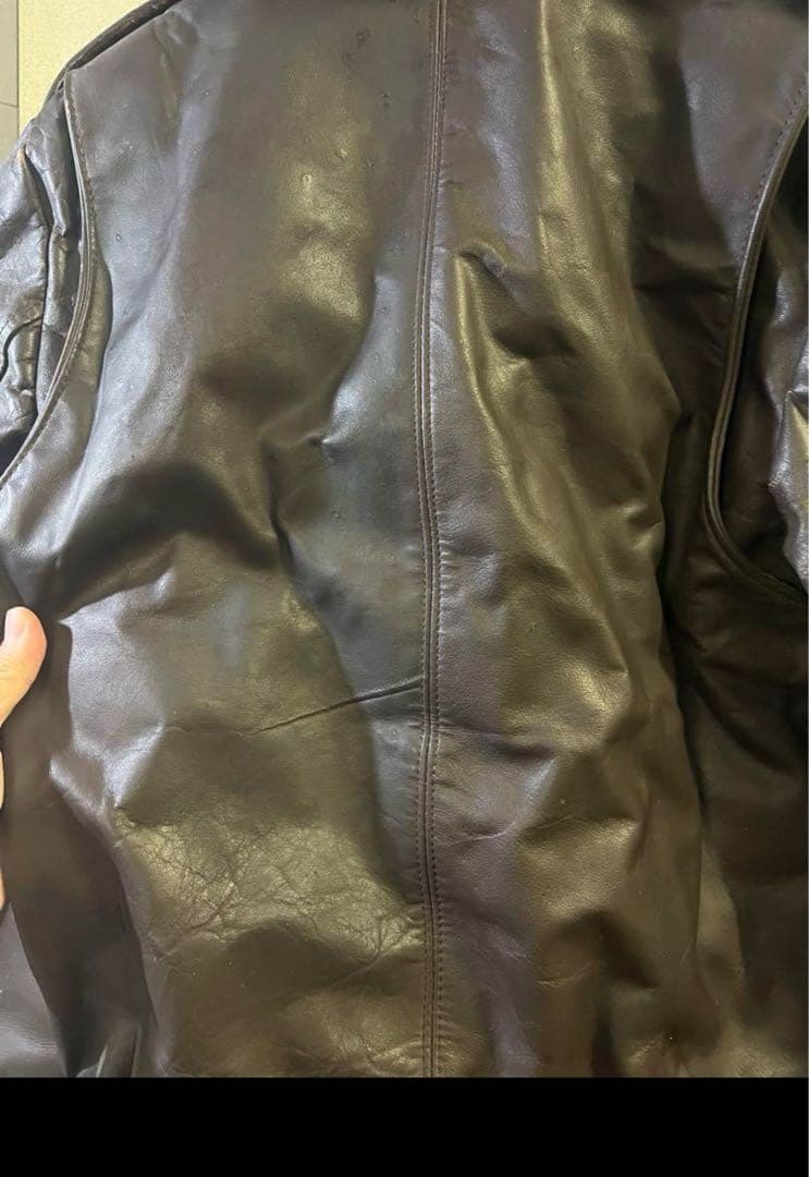 Excelled G-1本革　フライトジャケット ボア