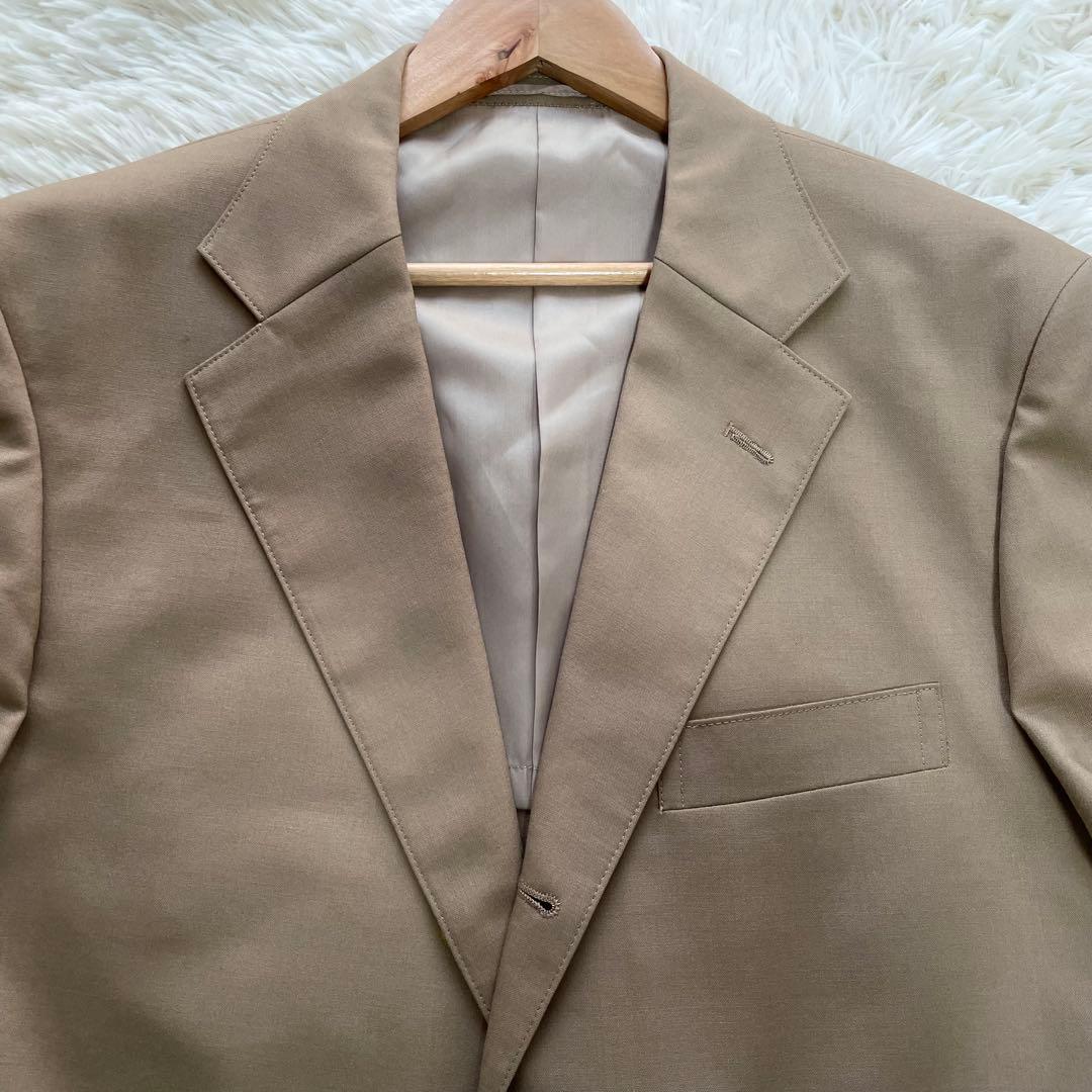 極美品✨ジェイプレス　テーラードジャケット　金ボタン　段返り　パイピング赤　M