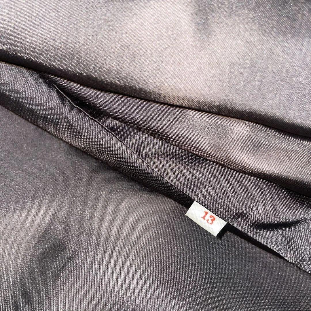 代代の❤️ミンク　毛皮　ダークブラウン ロングコート　13号