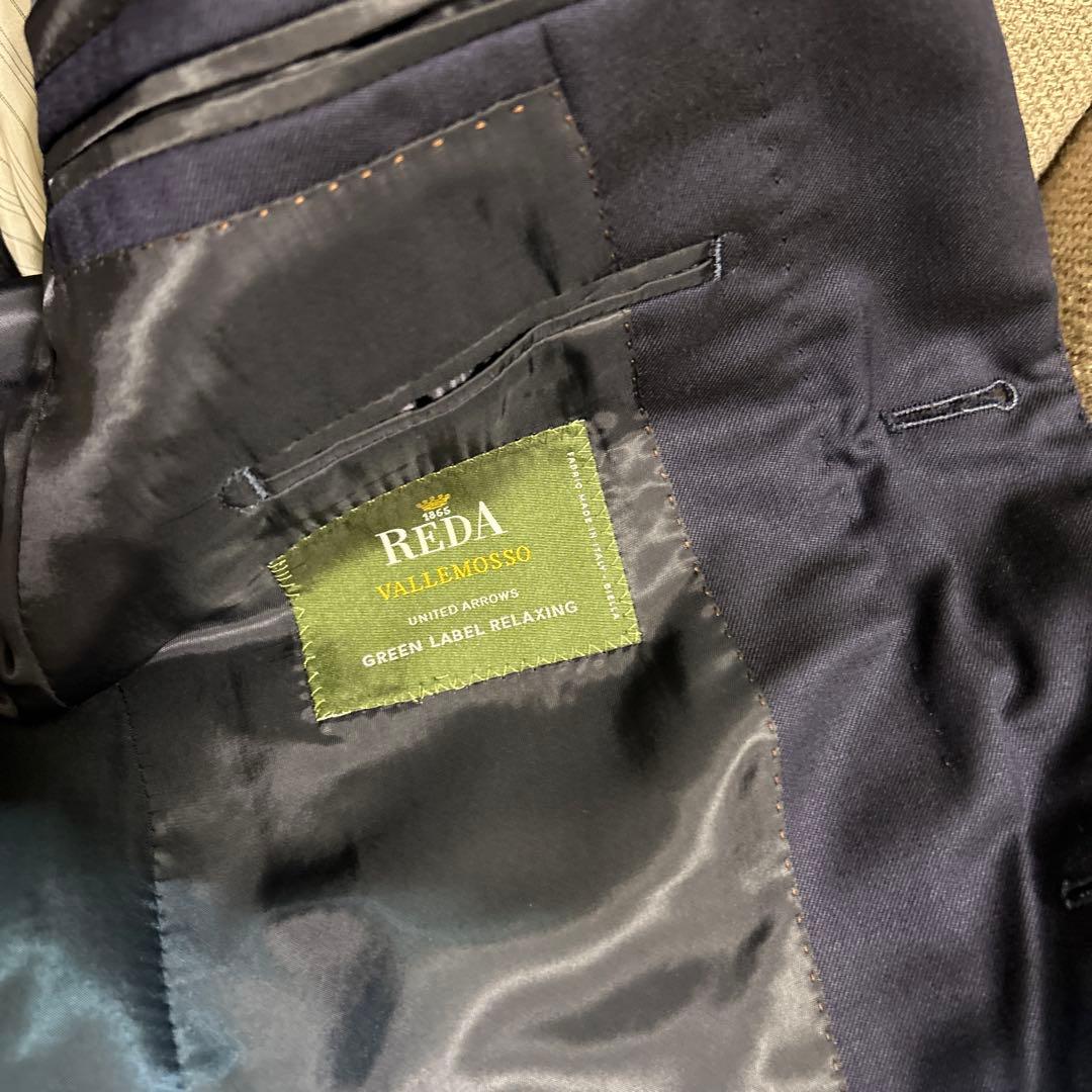 【極美品】ユナイテッド アローズ スーツ セットアップ スリーピース REDA