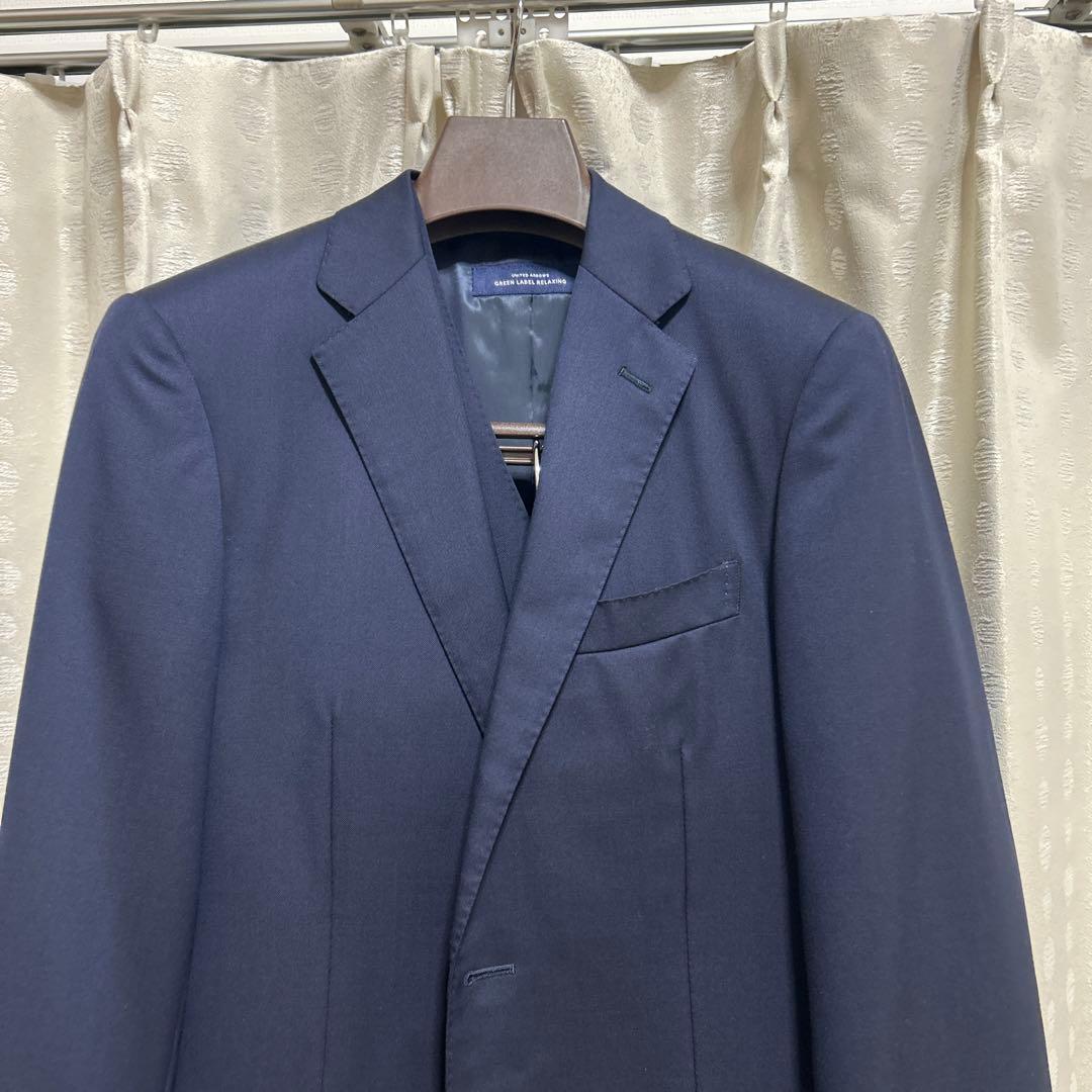 【極美品】ユナイテッド アローズ スーツ セットアップ スリーピース REDA