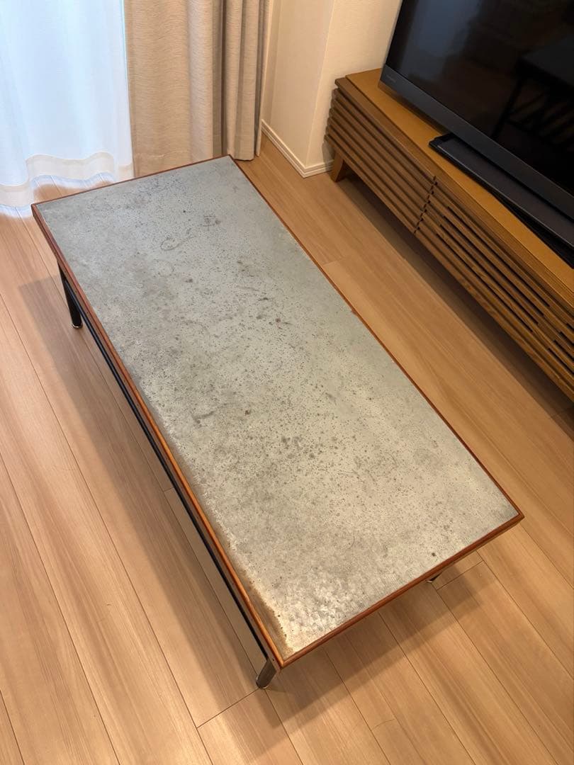 センターテーブル・ローテーブル Knot antiques STEEL COFFEE TABLE