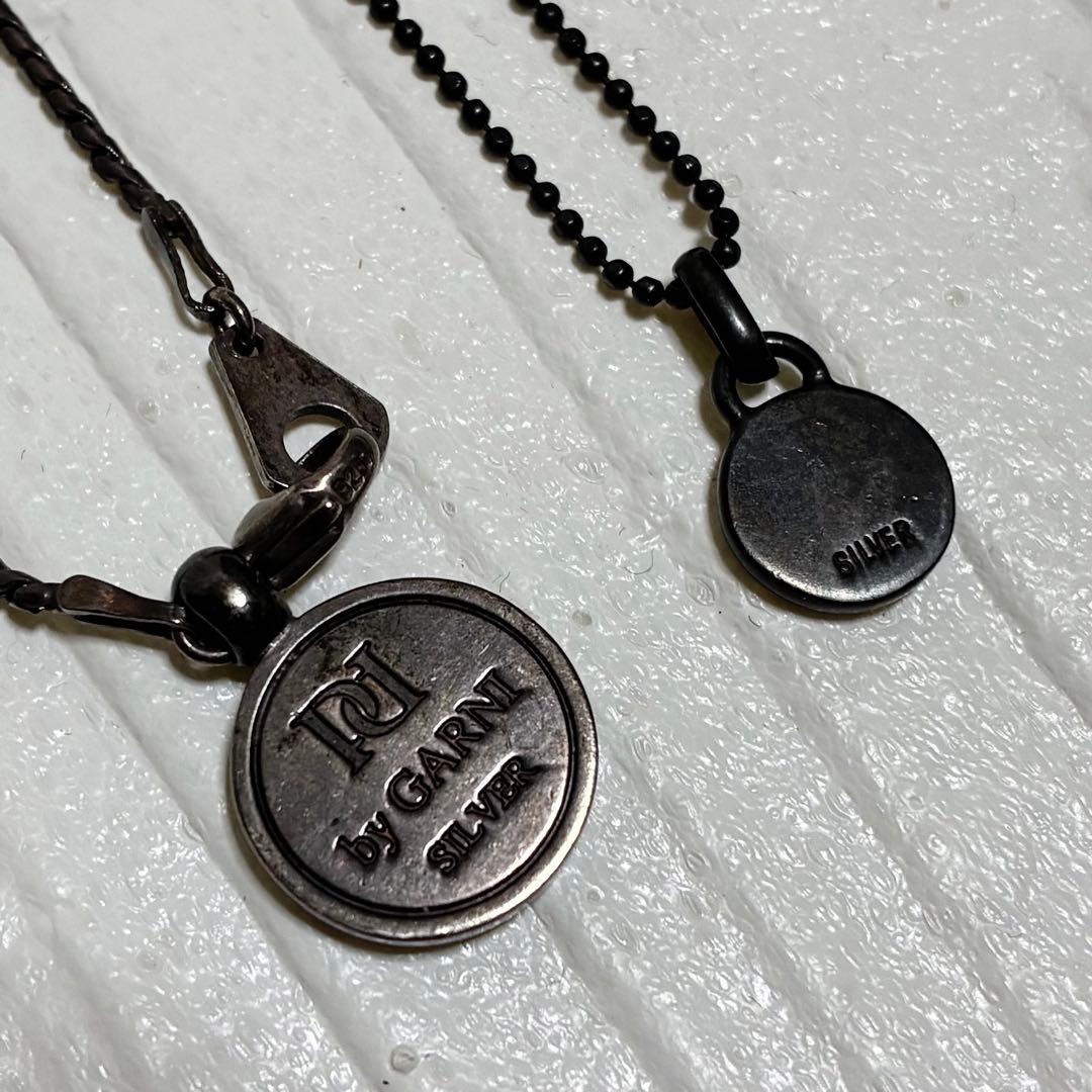 provide by GARNI ガルニ  ロゴネックレス シルバー