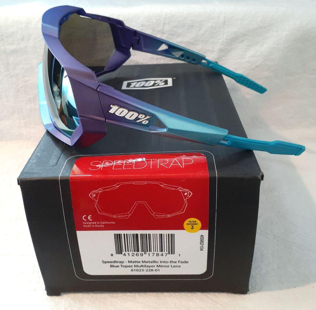 100% Speedtrap ブルートパーズ ワンハンドレッド サングラス