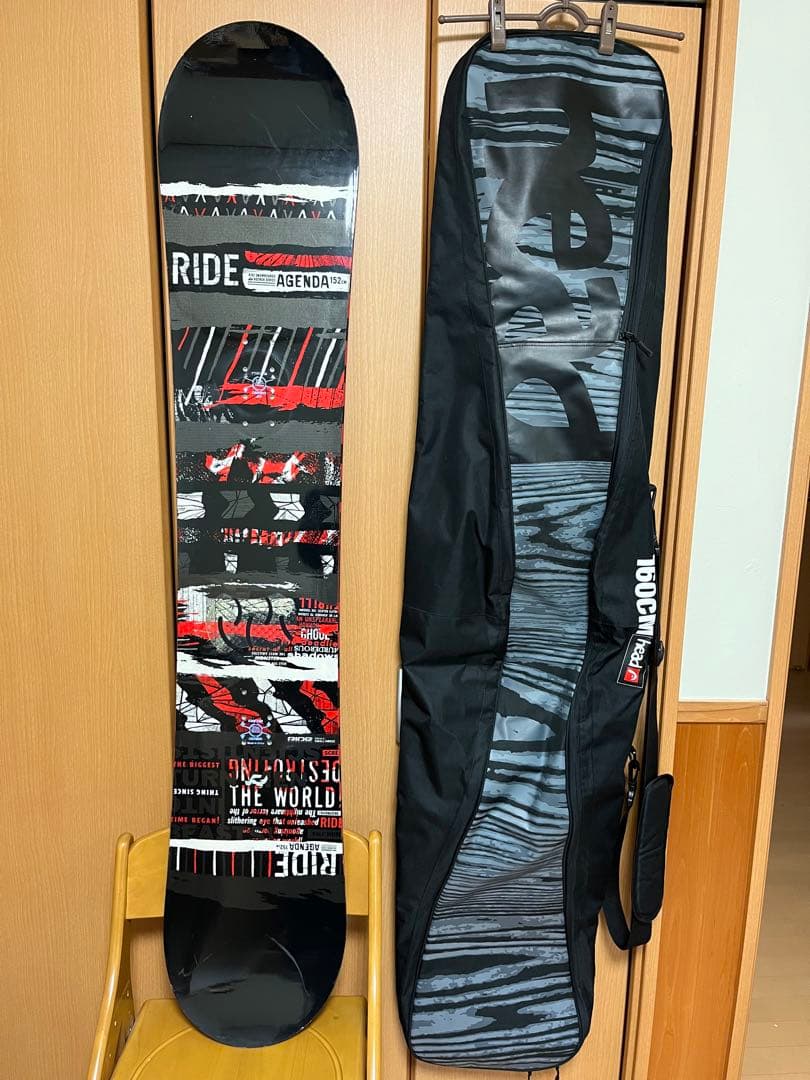 RIDE ボード板+head ボードケースセット