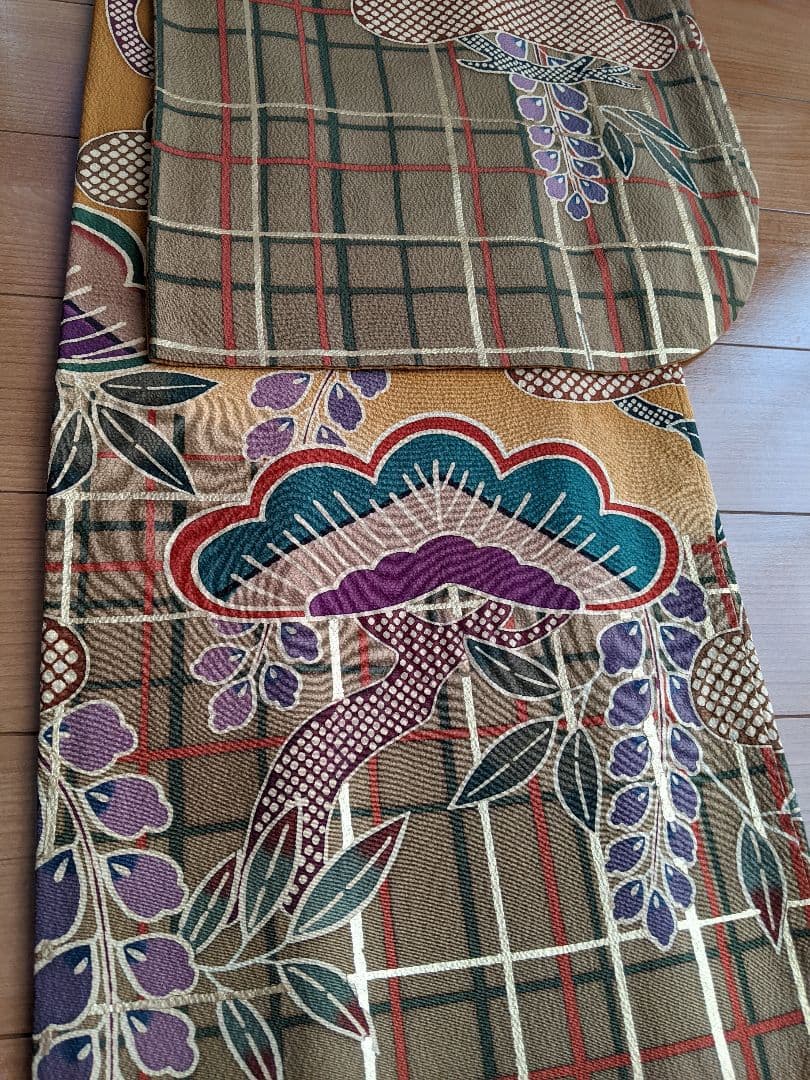 ◉美品 豪華お振り袖【松文 金彩 京都 正絹】成人式・結婚式