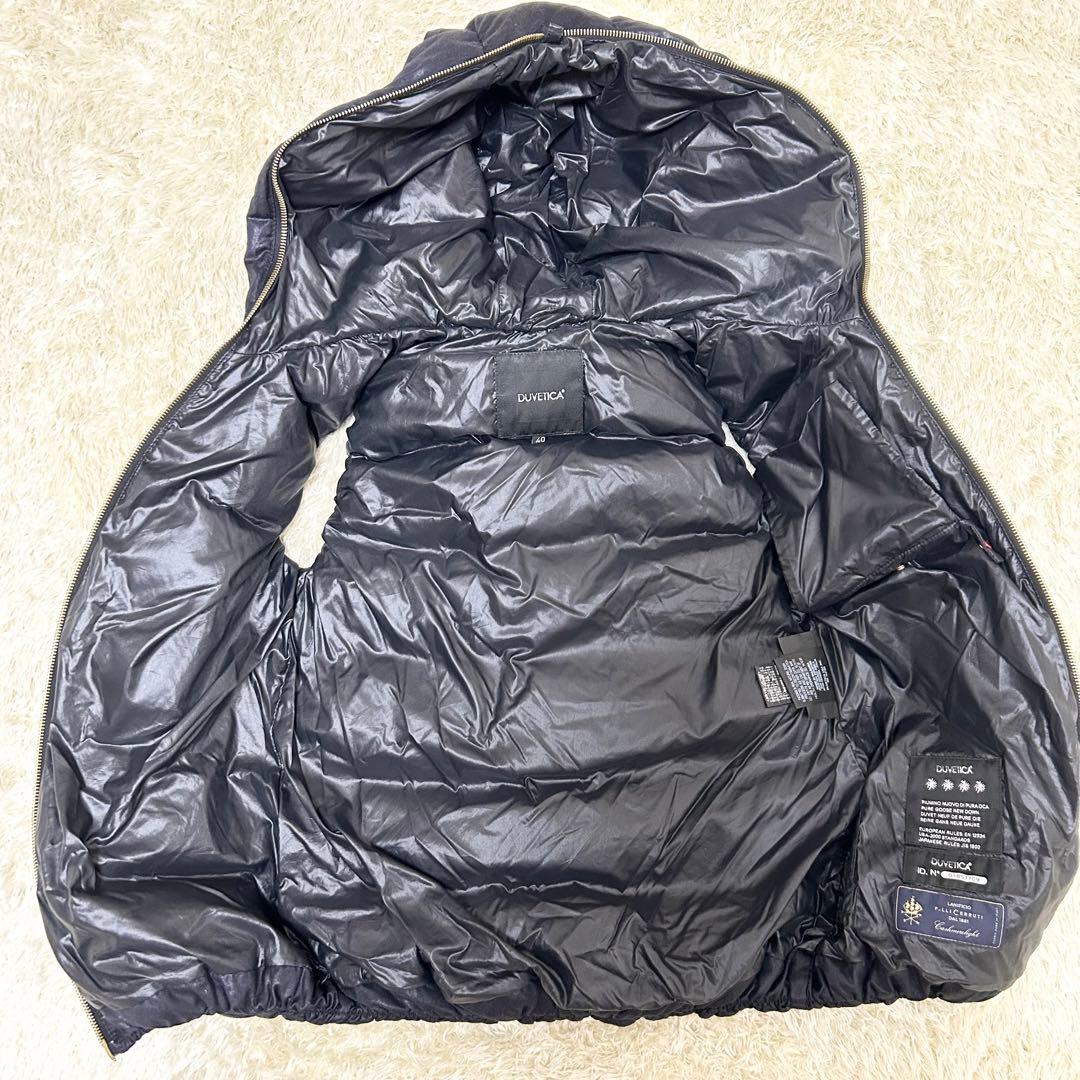 DUVETICA ダウンベスト FEBEDUE-wool ネイビー 40サイズ