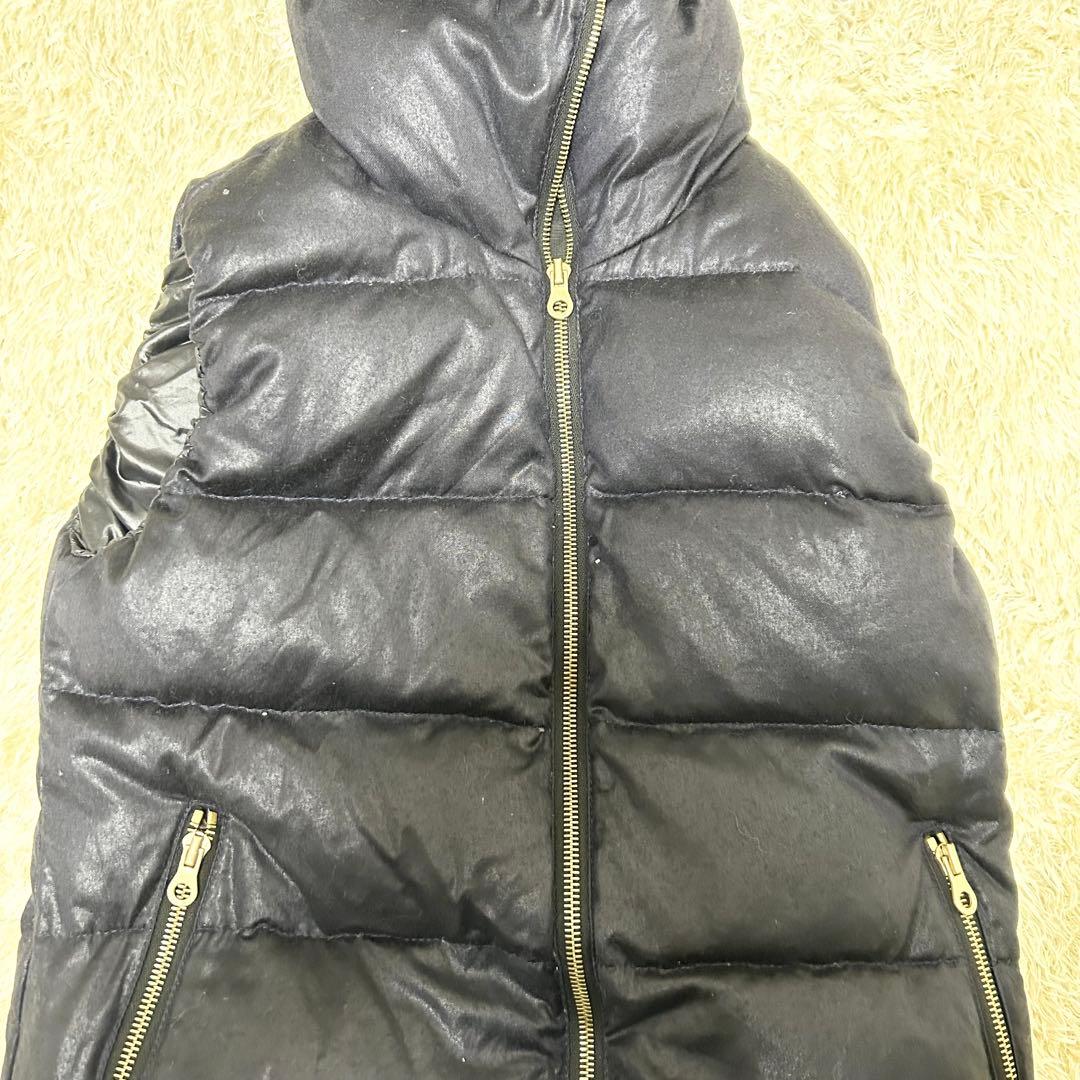 DUVETICA ダウンベスト FEBEDUE-wool ネイビー 40サイズ