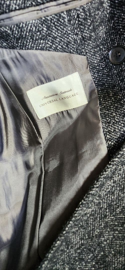 ユニバーサルランゲージコート M ロロピアーナ生地使用