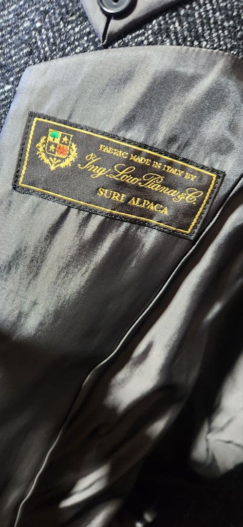 ユニバーサルランゲージコート M ロロピアーナ生地使用