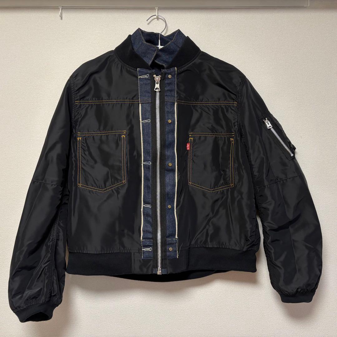 ジャケット・アウター sacai x LEVI'S Twill Reversible Blouson