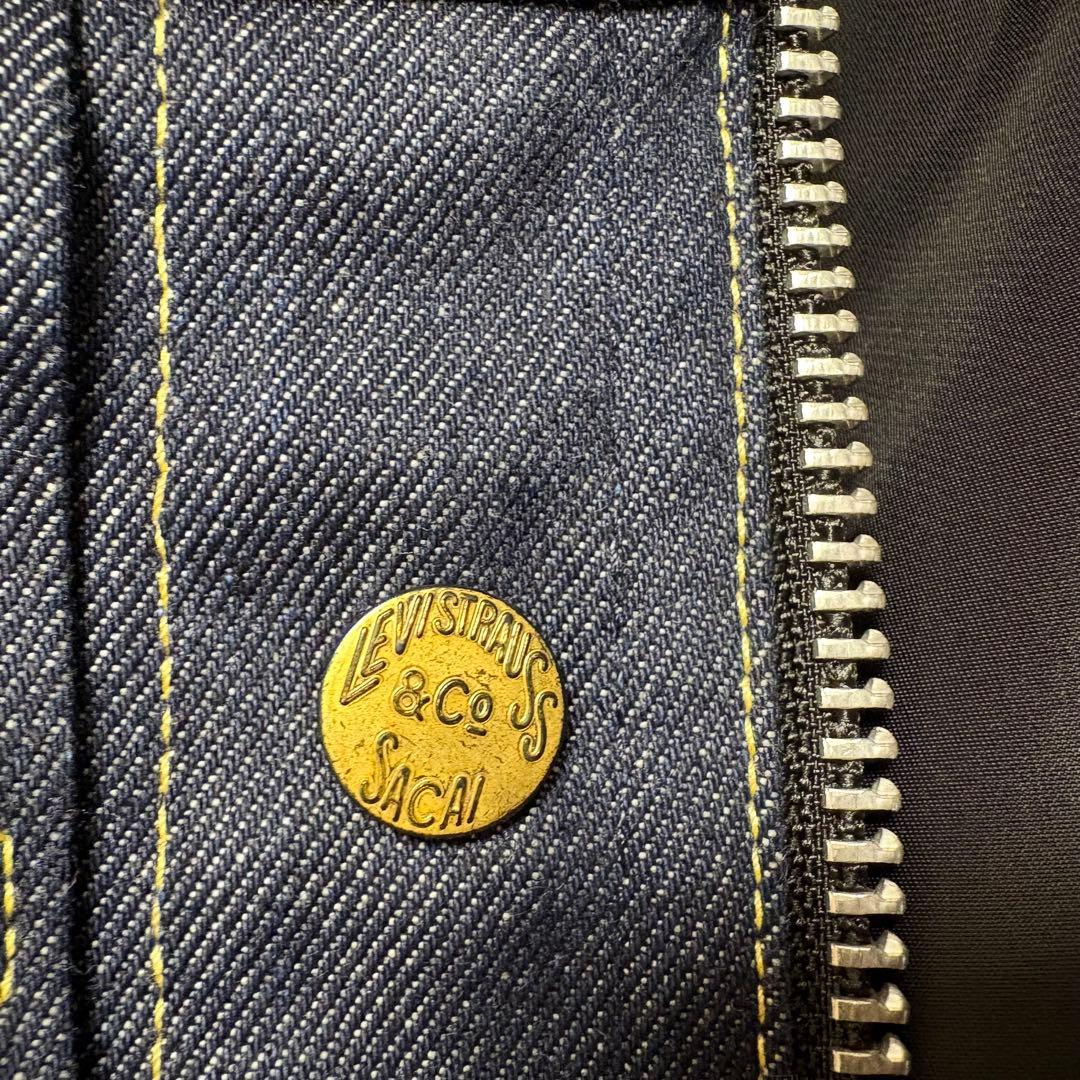 ジャケット・アウター sacai x LEVI'S Twill Reversible Blouson