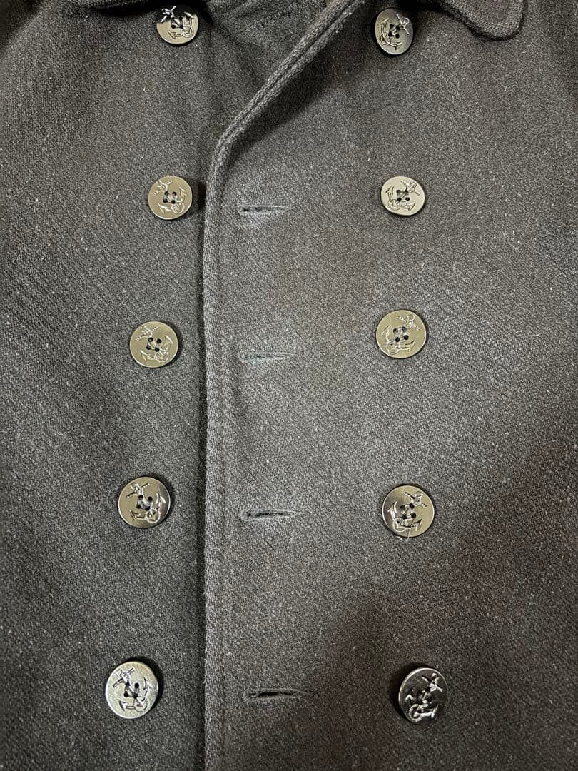 schott ショット ピーコート キルティング 740N 黒USA 40