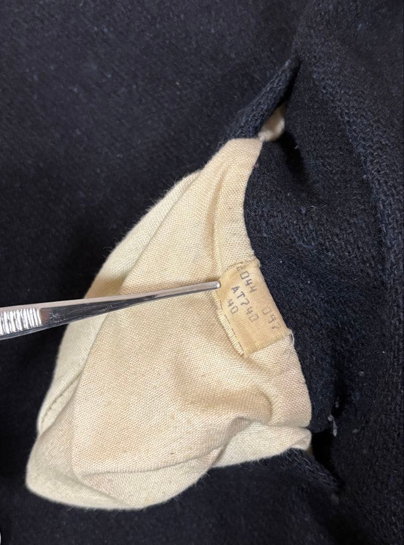 schott ショット ピーコート キルティング 740N 黒USA 40