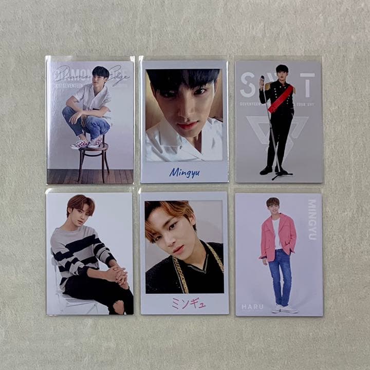 ミンギュ　SEVENTEEN　MINGYU　トレカ　セブチ　エッジコン　チェキ