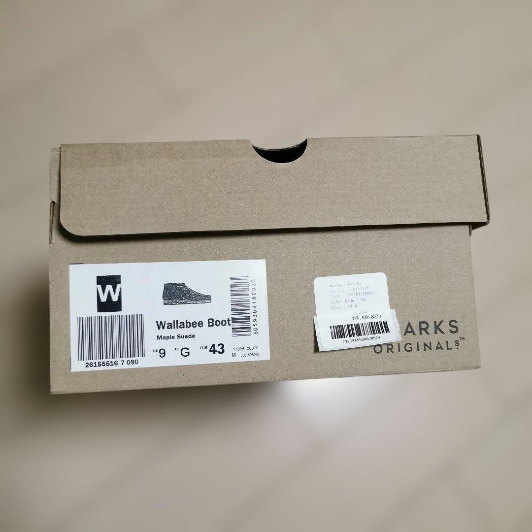 Clarks　クラークス　ワラビー　ブーツ　新品未使用