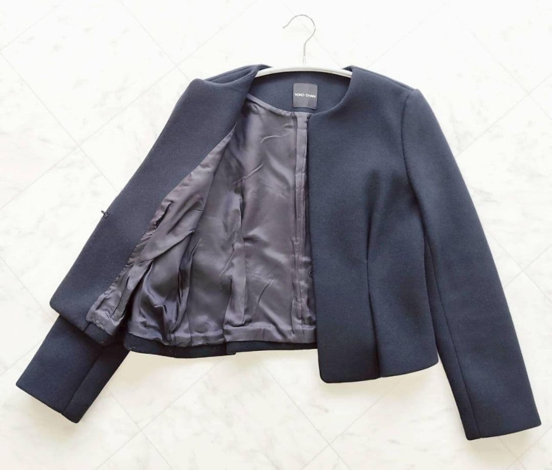 YOKO CHAN ヨーコチャン パールジャケット