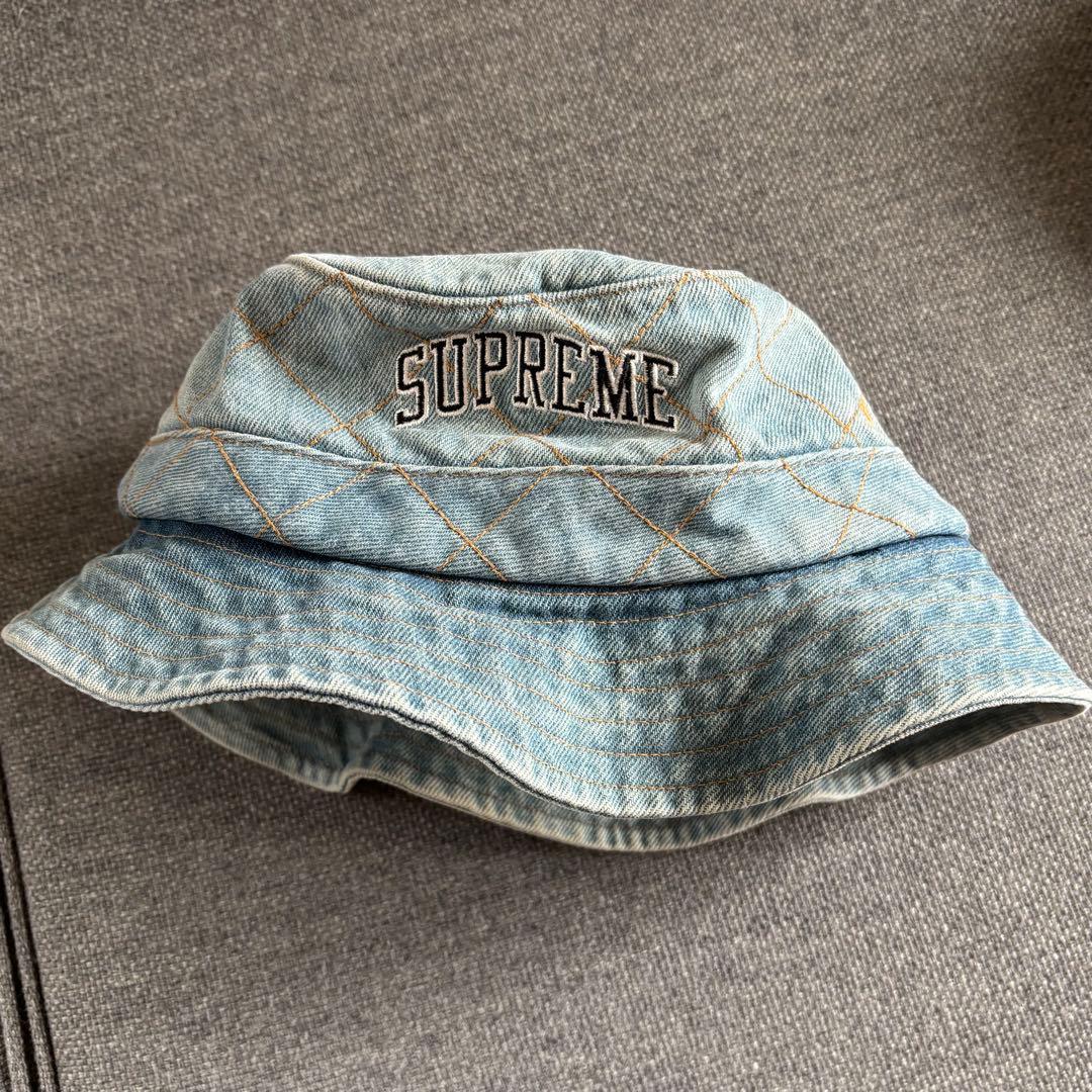 SUPREME デニム バケットハット