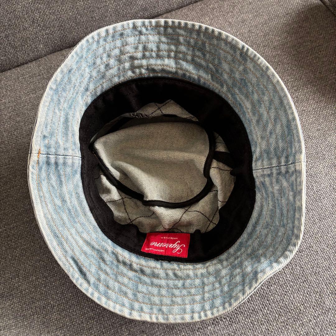 SUPREME デニム バケットハット