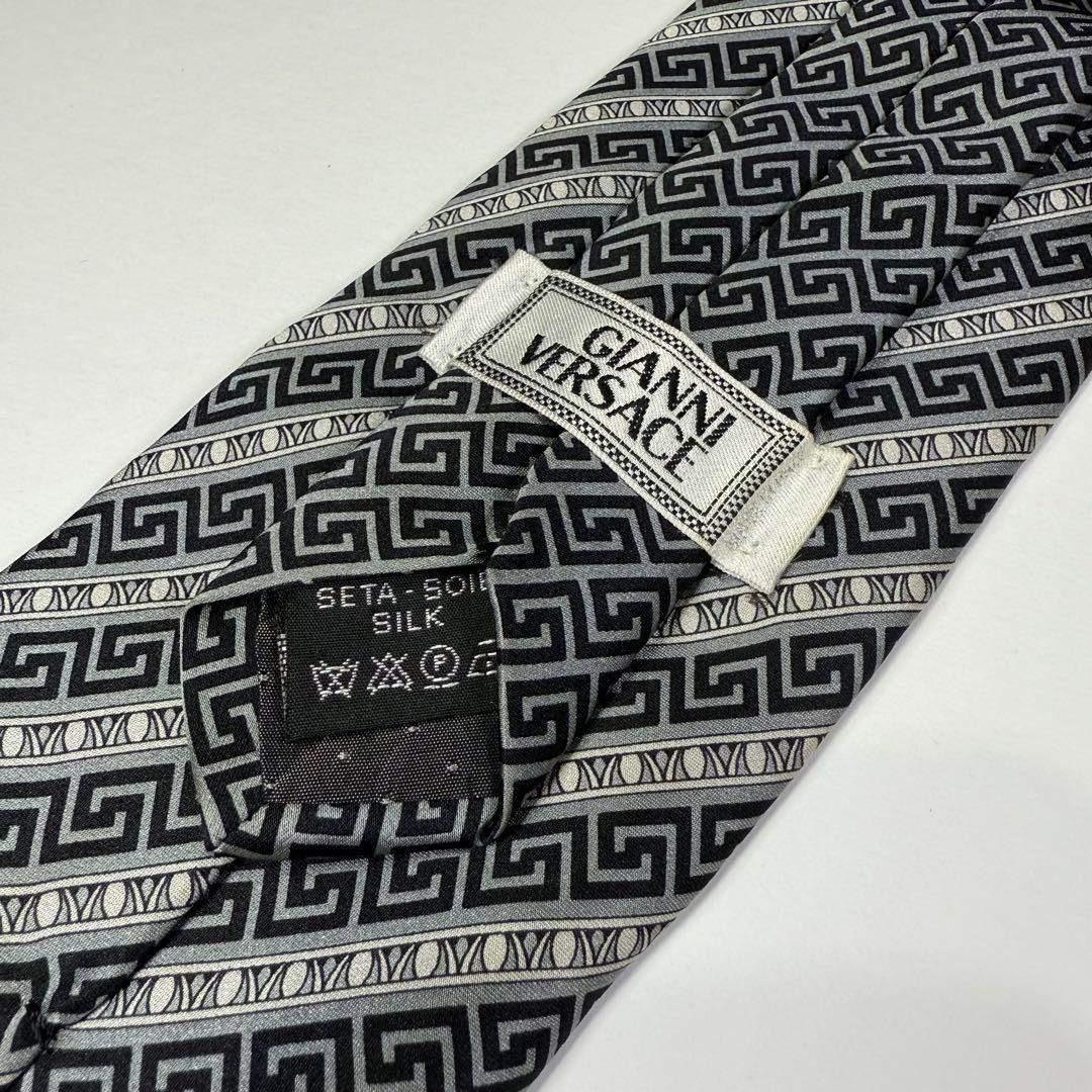 archive Gianni Versace silk ネクタイ フォーマル
