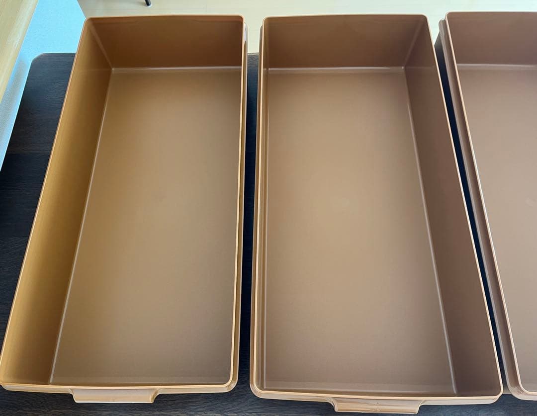 【特価・期間限定】タッパーウエア　ロングスーパーケース４個セット