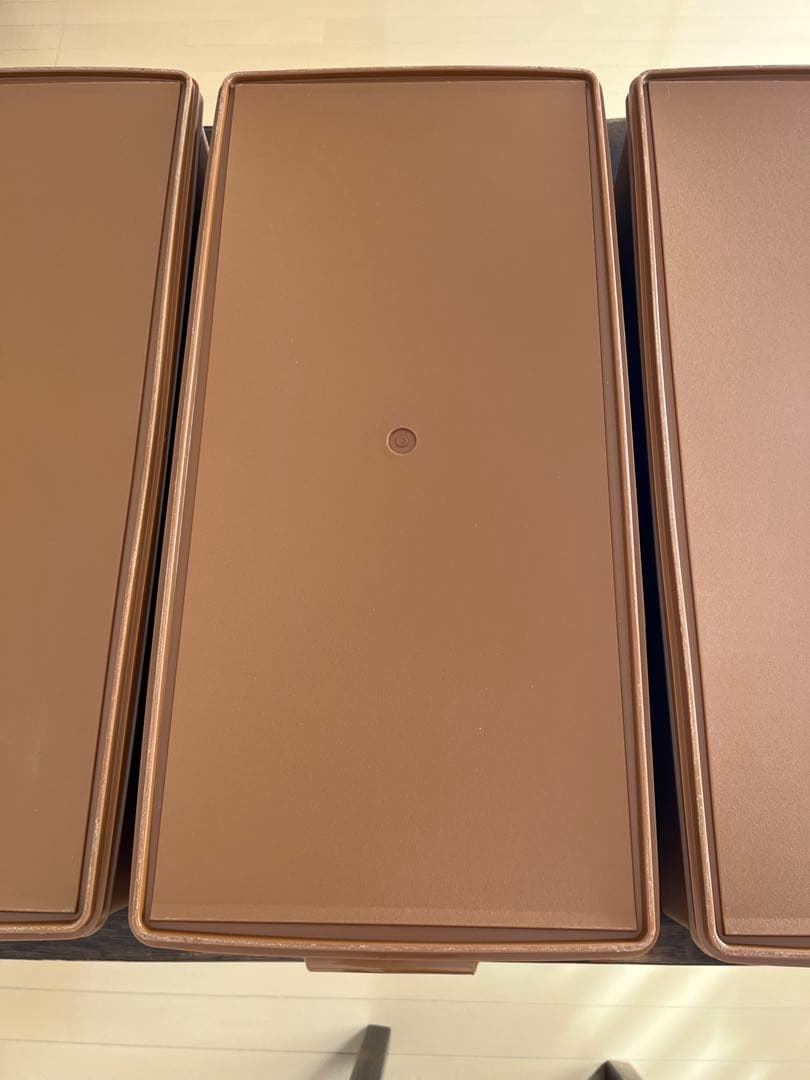 【特価・期間限定】タッパーウエア　ロングスーパーケース４個セット