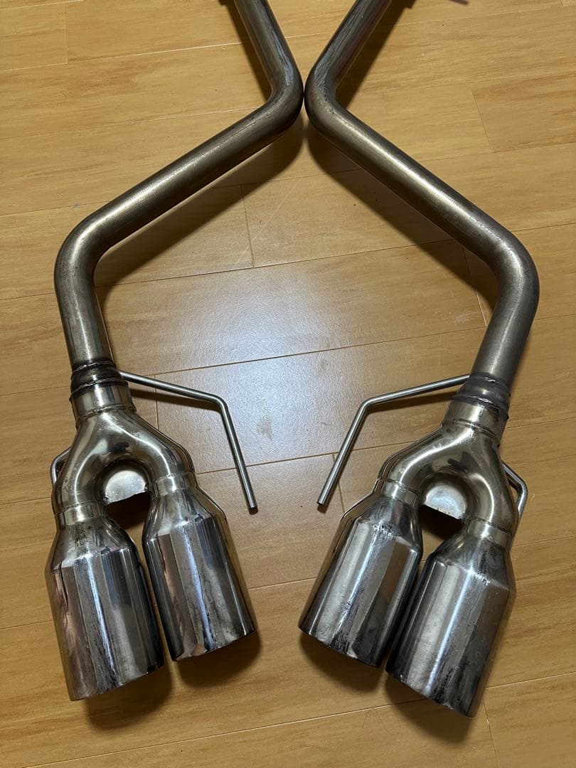 レクサスRC スリーキャッツ 100Φ 4本出しストレートマフラー