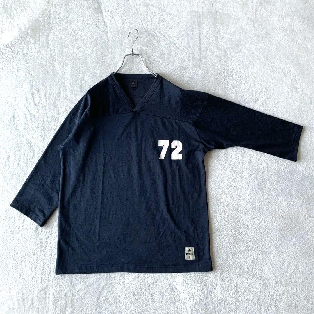 希少 00s アディダス フットボール Tシャツ ナンバリングXXL