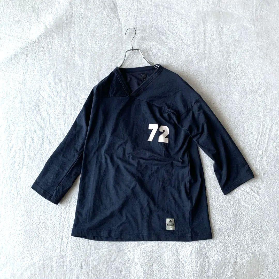 希少 00s アディダス フットボール Tシャツ ナンバリングXXL