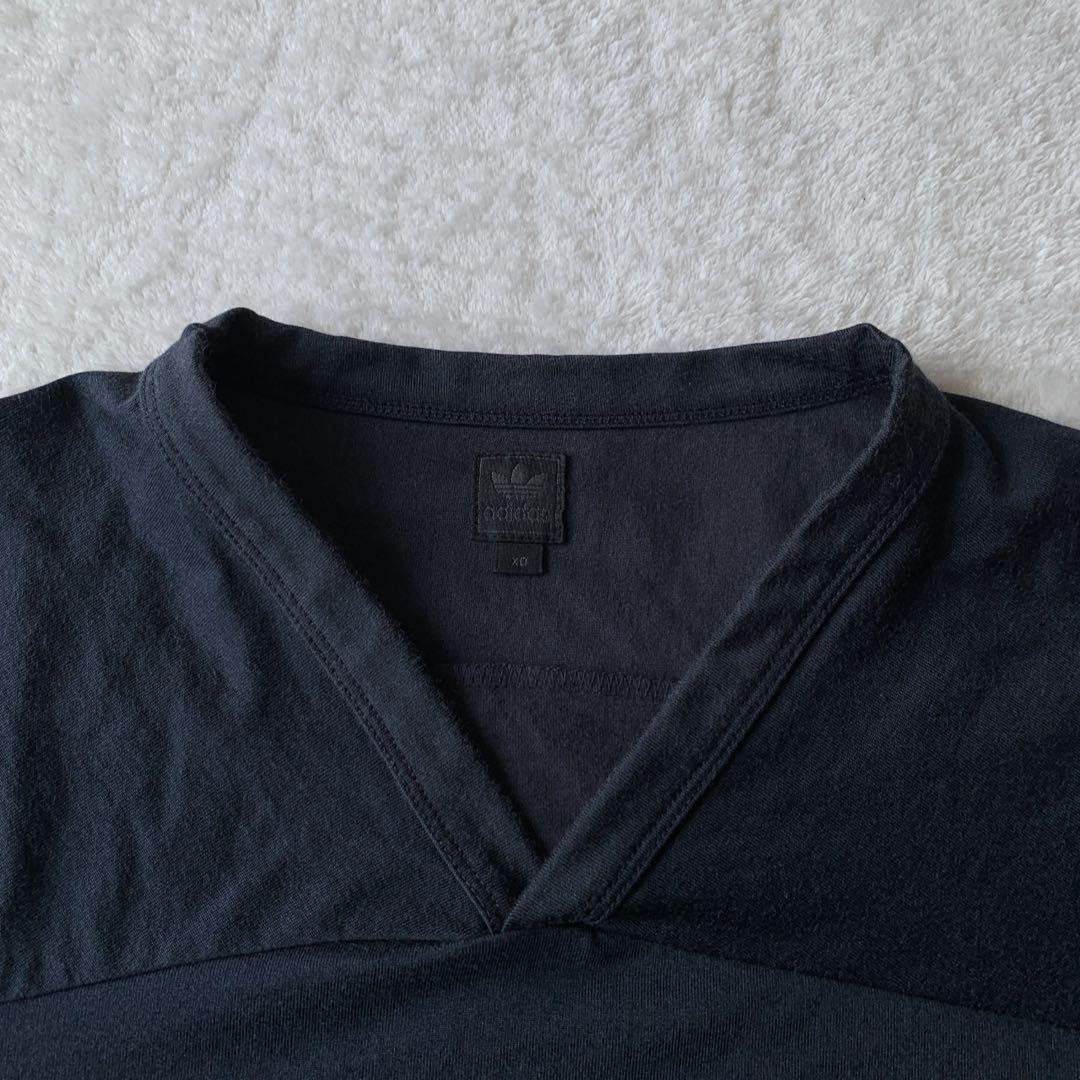 希少 00s アディダス フットボール Tシャツ ナンバリングXXL