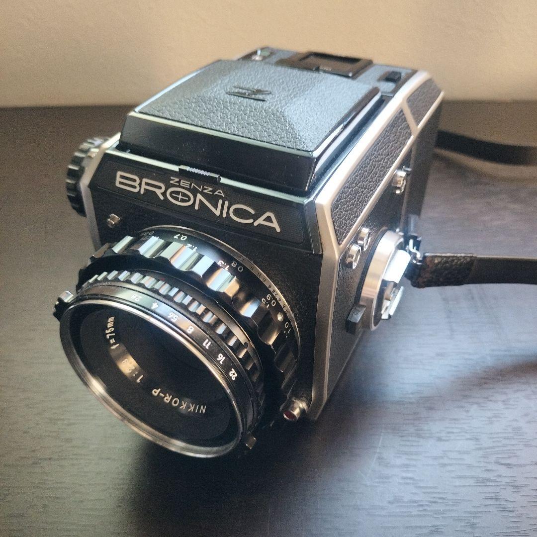 Zenza Bronica ec 中判カメラ Nikkor-P 75mm