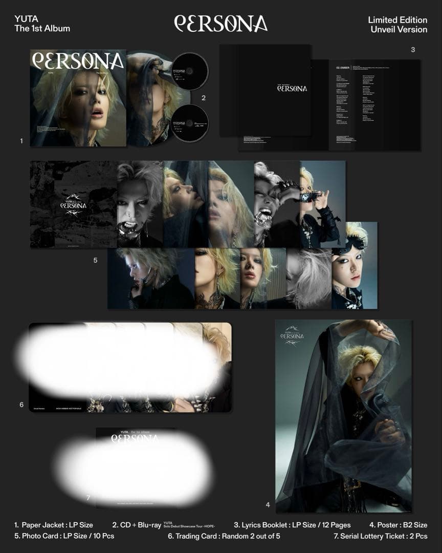 YUTA『PERSONA』 コンプリートセット