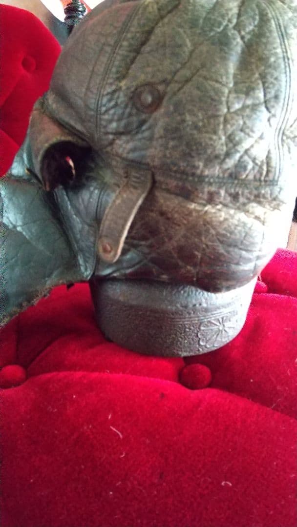 旧日本海軍・初期型・飛行帽