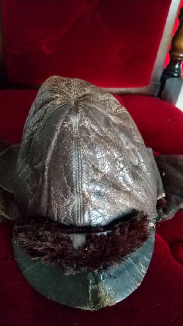 旧日本海軍・初期型・飛行帽